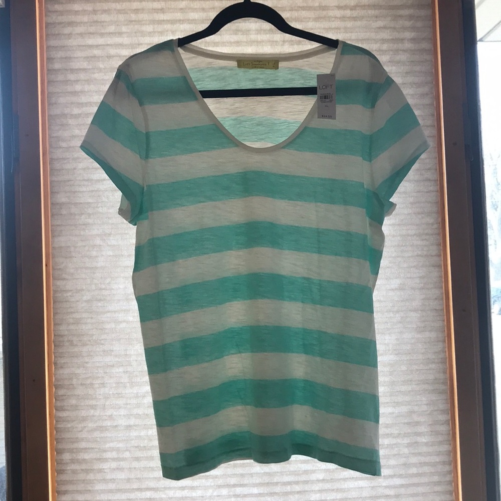 Loft sunwashed t size XL